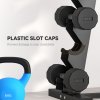 SPORTNOW 5-Tier Dumbbell Rack, Dumbbell Storage Stand Holder, Steel Weight Tree for Home Gym
