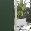 Outsunny Gazebo Side Panels with Windows and Doors, for 3x3(m) or 3x6m Pop Up Gazebo, 2 Pack Sides Replacement, Green