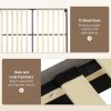 HOMCOM King Bed Frame with 5-Level Adjustable Velvet Upholstered Headboard, Wooden Slats Mattress Foundation, No Box Spring Needed, Grey
