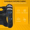 HOMCOM 10KG Weighted Vest, Running Weight Vest with Adjustable Straps, Convenient Pocket and Reflective Strips, for Men and Women Cardio Exercise Strength Training Workout