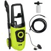 DURHAND 1800W High Pressure Washer, 150 Bar Pressure, 510 L/h Flow, High-Performance Portable Power Washer Jet Wash Cleaner with 6M Hose and Hose Reel for Garden, Car, Furniture, Green