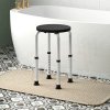 HOMCOM Bath Chair Shower Seat Safety Bathroom Elderly Aids Adjustable Positions