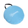 Outsunny Pop up Beach Tent, UV 30+ Portable Sun Shelter with Carry Bag, 2x1.5m for 2-3 Person, Blue