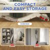 AIYAPLAY Kids Slide, Indoor Toddler Sofa Slide with Extended Length for Bed, Stairs, Easy to Assemble and Store, Grey