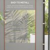 Outsunny Gazebo Side Panels with Zipped Doors and Windows, for 3x3(m) or 3x6m Pop Up Gazebo, 2 Pack Sides Replacement, Grey