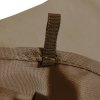 Outsunny 4 Pack Replacement Gazebo Curtains Privacy Panel for Most 3 x 4m Gazebo Canopy Pavillion Outdoor Shelter Sidewalls Accessories Dark Brown