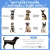 PawHut Cooling Raised Dog Bed, Elevated Pet Bed with Breathable Mesh, UV Protection Canopy, Foot Pads, for Indoor Outdoor, Mini, Small Dog, 61 x 46 x 63cm - Dark Blue