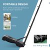 HOMCOM 5-7FT Height Adjustable Basketball Hoop and Stand, Freestanding Portable Basketball Hoop System with Fillable Base, Wheels, for Teens, Juniors, Adults, 1.55-2.1m