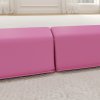 SPORTNOW 7.7ft Folding Gymnastics Beam, Floor Balance Beam for Kids with Anti-Slip Base, Gymnastics Equipment for Home Gym, Training Exercise, Pink