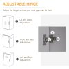 HOMCOM Lateral Office Storage Cabinet on Wheels, 5-Drawers Cabinet with Door and Adjustable Shelf for Home Office, White
