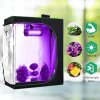 Outsunny Grow Tent Reflective Mylar Hydroponic with Adjustable Vents and Floor Tray for Indoor Plant Growing, 120 x 60 x 150 cm (47
