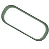Outsunny Galvanised Raised Beds for Garden, Metal Elevated Planter Box with Safety Edging, Easy DIY for Growing Flowers, Herbs, Succulents, 150 x 62 x 30cm, Green
