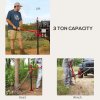 HOMCOM 3 Tonne Farm Jack, 48