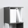 HOMCOM Modern 5-Tier Bookshelf, Freestanding Bookcase Storage Shelving for Living Room Home Office Study