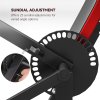 SPORTNOW Adjustable Preacher Curl Bench, Multi-Functional Weight Bench with Handlebar and Elbow Cushion for Home and Outdoor Gym