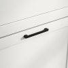 HOMCOM Modern Shoe Cabinet with 2 Flip Drawers and Adjustable Shelves, Narrow Shoe Storage Cabinet with Open Compartment, Holds 10 Pairs for Entryway, Hallway, White