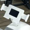 SPORTNOW Rowing Machine, 16-Level Magnetic Rower Machine with LCD Monitor and Phone Holder, Vertical Storage, for Home Gym Cardio Training, White
