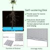 Outsunny Set of 2 26L Garden Raised Bed Elevated Patio Flower Plant Planter Box PP Vegetables Planting Container, Grey