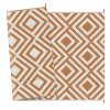 Outsunny Reversible Outdoor Rug with Carry Bag, Waterproof Plastic Straw Mat for Garden, Deck, RV, Picnic, Beach, Camping, 182 x 274cm, Brown