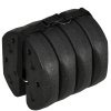 Outsunny Gazebo Weights Set of 4, 12KG Weights for Gazebo Legs with Reinforce Pins and Carry Belt, for Gazebos Shelters Marquees Tents