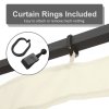 Outsunny fit 13x10ft Gazebo Universal Replacement Mosquito Netting for Patio Gazebos and Canopy Tents with Zippers for 3(m) x 4m Gazebo, (Sidewall Only) Beige