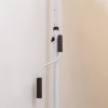 Outsunny Balcony 3 x 1.5m Manual Adjustable Awning, DIY Patio Clamp Awning Canopy, Retractable Shade Shelter Easy to Move for Balcony, Grey