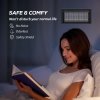 HOMCOM Powerful Fly Zapper with Infrared Light, Hanging/ Freestanding 8W Insect Mosquito Bug Zapper, Fly Killer for Indoor Use, Black