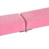 HOMCOM 2.4M 8FT Gymnastics Folding Balance Beam Home Gym Training Exercise Sports - Pink