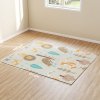 AIYAPLAY Baby Play Mat Double Sided, Foldable & Reversible Activity Playmat, Waterproof Kids Foam Crawling Mat for Outdoor Indoor Playtime Picnics, 177 x 146 x 1.5cm, Animal Theme