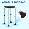 HOMCOM Bath Chair Shower Seat Safety Bathroom Elderly Aids Adjustable Positions