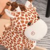 HOMCOM Children Kids Rocking Horse Toys Giraffe Seat Belt Toddlers Baby Toy Gift