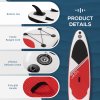 Outsunny Inflatable Stand Up Paddle Board, 10' x 30