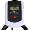 HOMCOM Exercise Bike, Indoor Stationary Bike with 8kg Flywheel, Heart Rate Sensor and LCD Monitor, Cycling Bike for Home, Gym, Office, Cardio Workout - Black