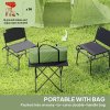 Outsunny 3 Man Camping Tent with Living Area and 2 Bedrooms, 3000mm Waterproof Family Tent with Sewn-in Groundsheet and bag, Portable Dome Shelter  for Hiking, Festival, Backpacking, Green