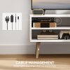 HOMCOM TV Stand Cabinet up to 55