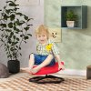 AIYAPLAY Sensory Spinning Chair, Kids Swivel Chair for Coordination, Balance, Red
