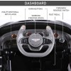 HOMCOM Bentley GT Licensed 12V Electric Car for Kids, Kid's Electric Ride on with Remote Control, Ride on Car with LED Lights, Music, for 3-5 Years, Black