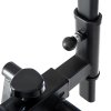 HOMCOM Upright Elliptical Cross Trainer, Air Walker Glider Home Gym, Cross Trainer Fitness Exercise Machine with LCD Monitor - Black
