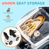 AIYAPLAY Bentley Bentayga Licensed Baby Push Car, 3-in-1 Ride on Car Foot to Floor Sliding Car with Removable Push Handle, Canopy, Horn Music, Storage, Safety Guardrail, for 12-36 Months, White