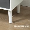 HOMCOM TV Cabinet Stand Unit for TVs up to 50