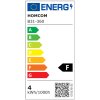HOMCOM RGB Floor Lamp, Dimmable Corner Lamp with Remote Control & 16 Colours Effects, LED Modern Mood Lighting for Living Room Bedroom Gaming Room, Max Power 5W