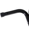 HOMCOM Metal Motorcycle Motorbike Wheel Chock Locking Stand System 17,19,21/43,48,51 Cm Front Wheels Steel Adjustable Fixing Tyre Holder Support