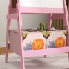 AIYAPLAY Kids Easel, 2 in1 Easel for Toddlers with Whiteboard, Chalkboard, Storage Boxes, Double Sided Easel, for Ages 3-8 Years, Pink