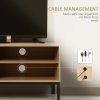 HOMCOM TV Stand Cabinet for TVs up to 50