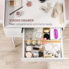 HOMCOM Dressing Table with Arched Mirror, Modern Makeup Desk with 3 Drawers, Small Vanity Table for Bedroom, Small Spaces, 60 x 42.5 x 131 cm, White