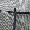 SPORTNOW 10ft Trampoline with Enclosure Net, Spring Cover, Outdoor Trampoline Garden Jumping Mat, Black