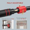 SPORTNOW Pull Up Bar Doorway No Screws, Door Frame Chin Up Bar with Level Metre, 92-120 cm (36.2
