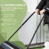 DURHAND Heavy Duty Garden Lawn Roller Push Tow Water Sand Filled 46L Equipment Manual Push Rolling Drum