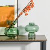HOMCOM Industrial Console Table Entryway Table w/Bottom Mesh Shelf Metal Frame Vintage Sofa Table for Hallway, Living Room, Rustic Brown