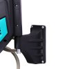 DURHAND 15m Garden Hose Reel Wall Mounted Auto Rewind with 7 Patterns Spray Nozzle, Includes Wall Fixings